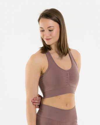 Vilgain Seamless Ribbed Racer Back Bra