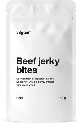 Vilgain Hovädzie jerky bites