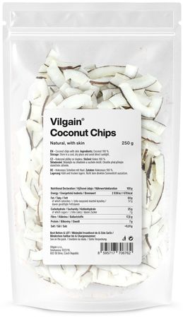 Vilgain Coconut Chips with Skin