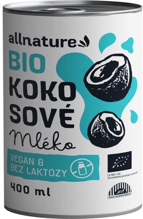 Allnature Kokosové mléko BIO