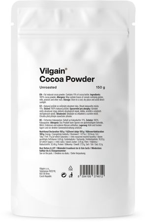 Kakaopulver ungeröstet