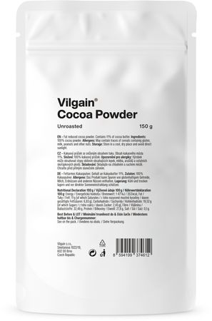 Kakaopulver ungeröstet