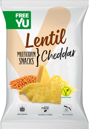 Free YU Lentil multigrain snack