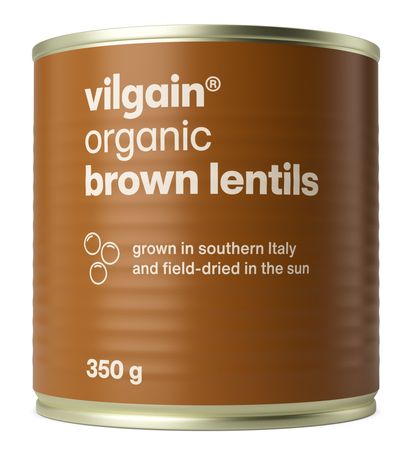 Vilgain Hnědá čočka v nálevu BIO