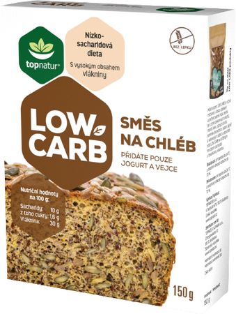 Topnatur Low Carb Zmes na chlieb