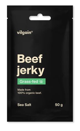 Vilgain Grass-Fed Rindfleisch Jerky BIO