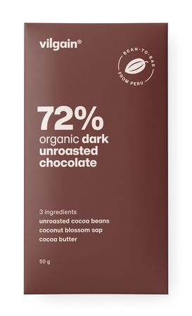 Organic Dark Unroasted Chocolate