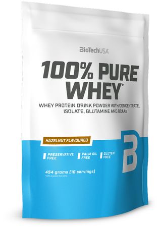 BioTech USA 100% Pure Whey – csokoládé/földimogyoróvaj 1000 g 