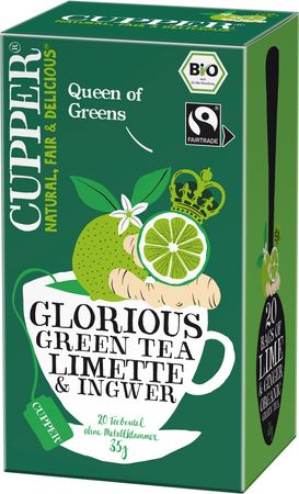 Cupper Zelený čaj BIO