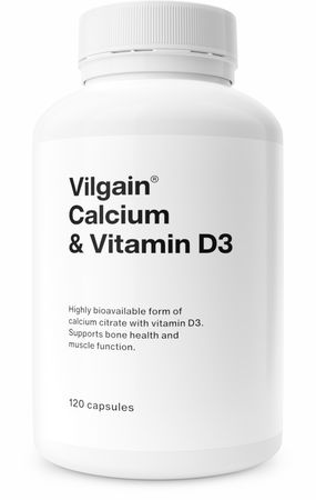 Vilgain Vápník + Vitamin D3