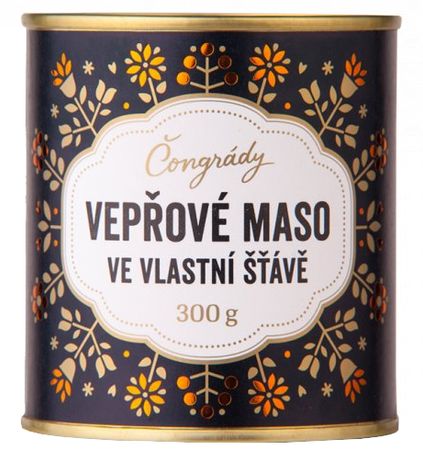 Čongrády Retro Vepřové maso ve vlastní šťávě