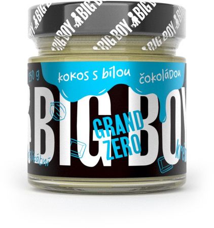 BIG BOY Grand Zero s kokosem a bílou čokoládou