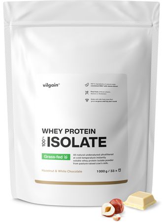 Vilgain Grass-Fed Whey Protein Isolate