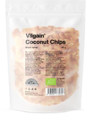 Vilgain Kokosové chipsy BIO