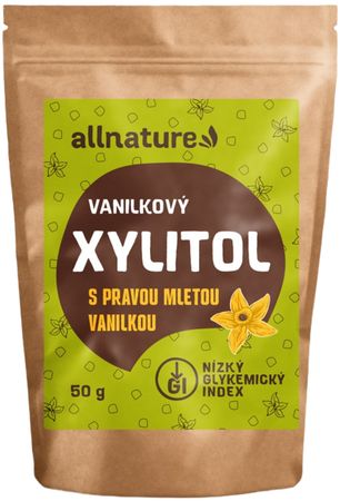 Allnature Xylitol s mletou vanilkou