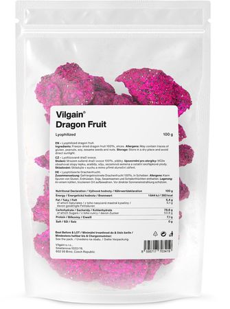 Vilgain Freeze Dried Dragon Fruit