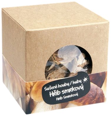 České houby Sušené huby Hríb smrekový