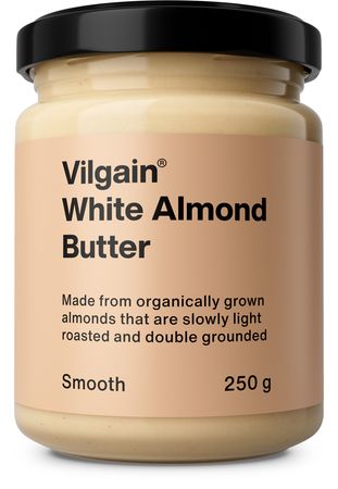 Białe masło migdałowe z blanszowanych migdałów BIO