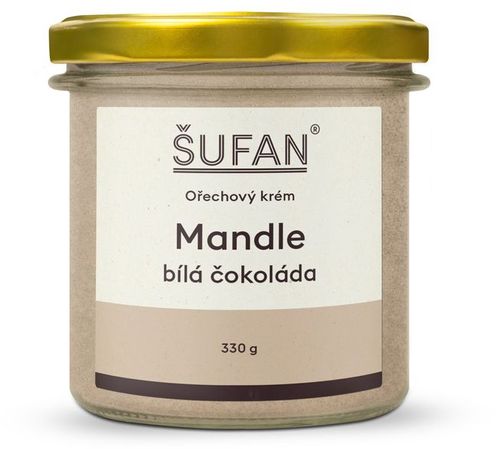 Šufan Mandlové maslo s bielou čokoládou