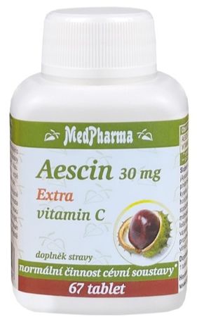 MedPharma Aescin 30 mg Extra vitamin C