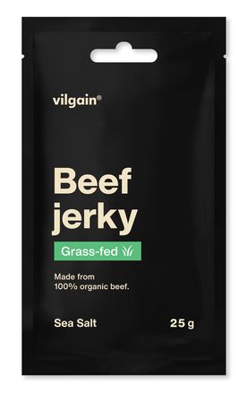 Vilgain Grass-Fed Rindfleisch Jerky BIO