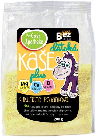 Green Apotheke Kaše Dětská Kukuřično-pohanková