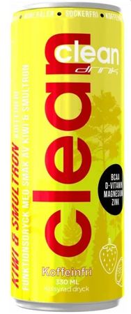 Clean drink Energetický BCAA nápoj bez kofeinu