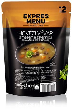 Expres Menu Hovädzí vývar