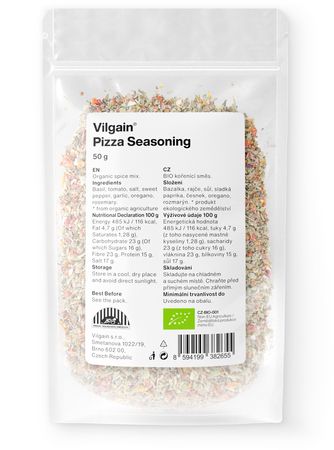 Vilgain Organic Pizza Seasoning