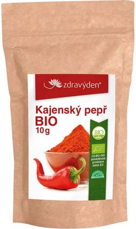 Zdravý den Kajenský pepř BIO