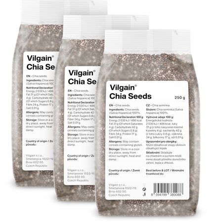 Chia mag 250g, aztékzsályamag 