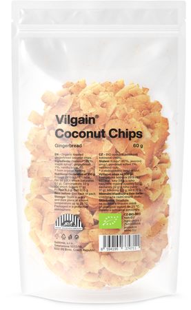 Vilgain BIO Kókuszcsipsz – juharszirup 40 g 
