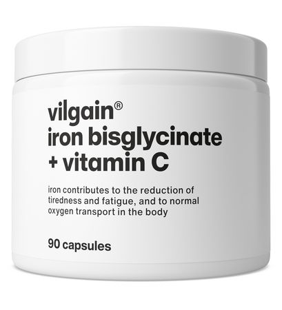 Vilgain Železo bisglycinát + Vitamin C
