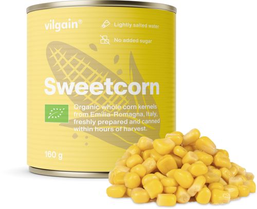 Vilgain Organic Sweetcorn