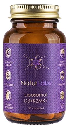 NaturLabs Lipozománlny Vitamín D3 + K2
