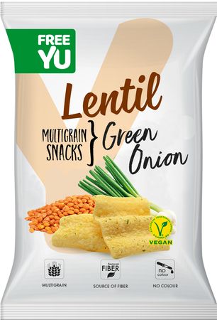 Free YU Lentil multigrain snack