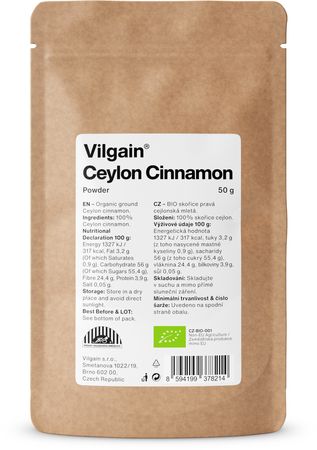 Vilgain Scorțișoară ceylon BIO