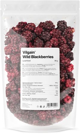 Vilgain Freeze Dried Wild Blackberries