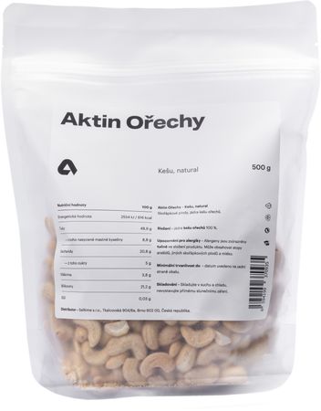 Aktin Kešu orechy natural