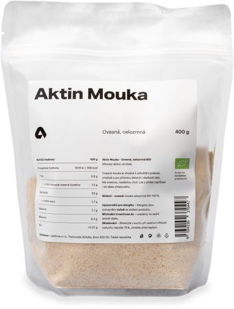 Aktin Ovesná mouka BIO