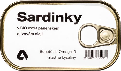 Aktin Sardinky v BIO extra panenském olivovém oleji