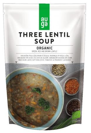 AUGA ORGANIC Šošovicová polievka