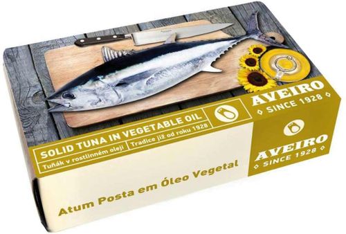 AVEIRO tuňák kousky v rostlinném oleji