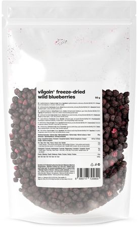 Gefriergetrocknete Wildheidelbeeren