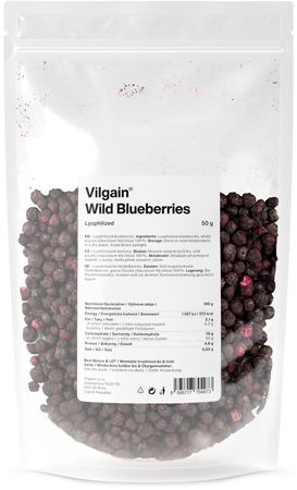 Vilgain Wild Blueberries Lyophilized