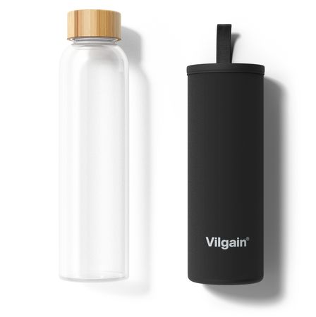 Vilgain Glass Water Bottle