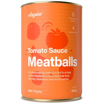 Vilgain Meatballs in Tomato Sauce