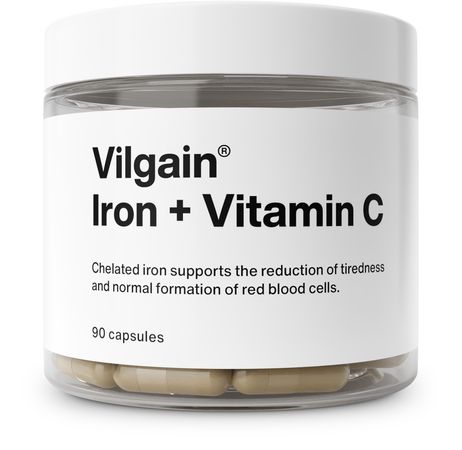 Vas-biszglicinát (kelát) + C-vitamin - kapszula 