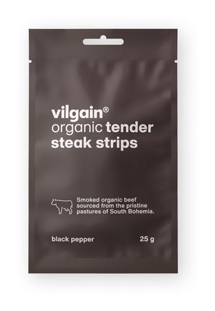 Sušené steakové prúžky BIO