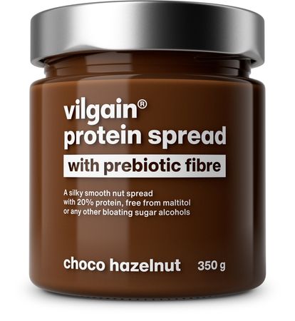 Protein spread with prebiotic fibre